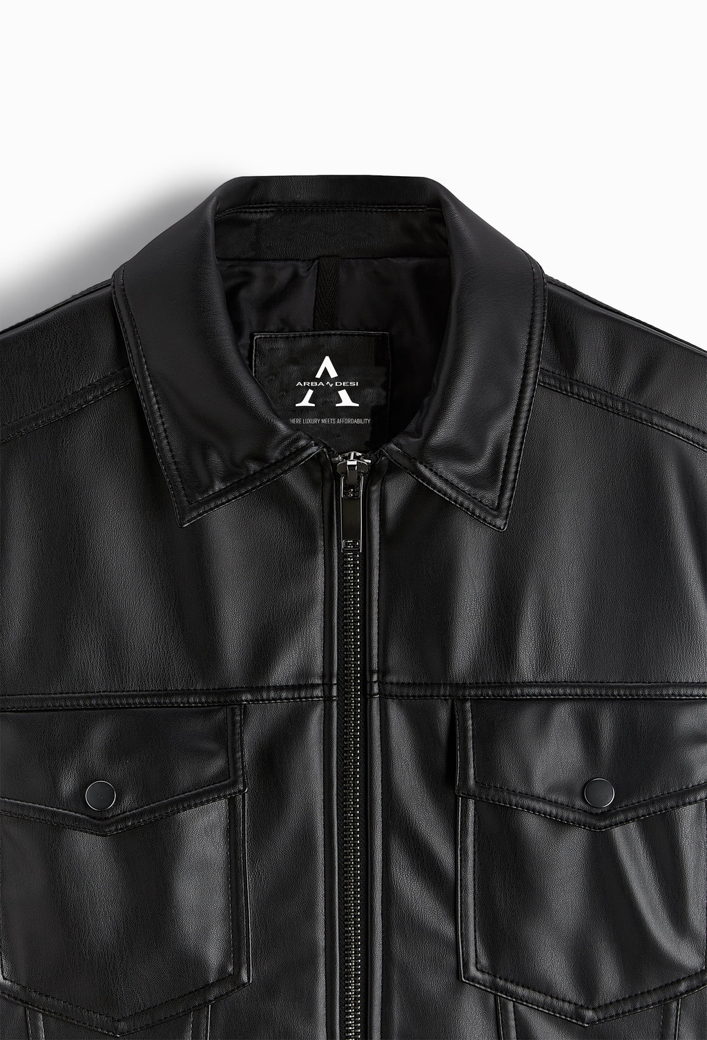 LEATHER SHACKET A1
