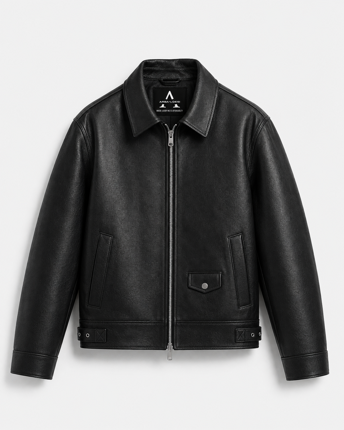 LEATHER SHACKET A3
